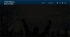 Desktop Screenshot of footballmatters.com
